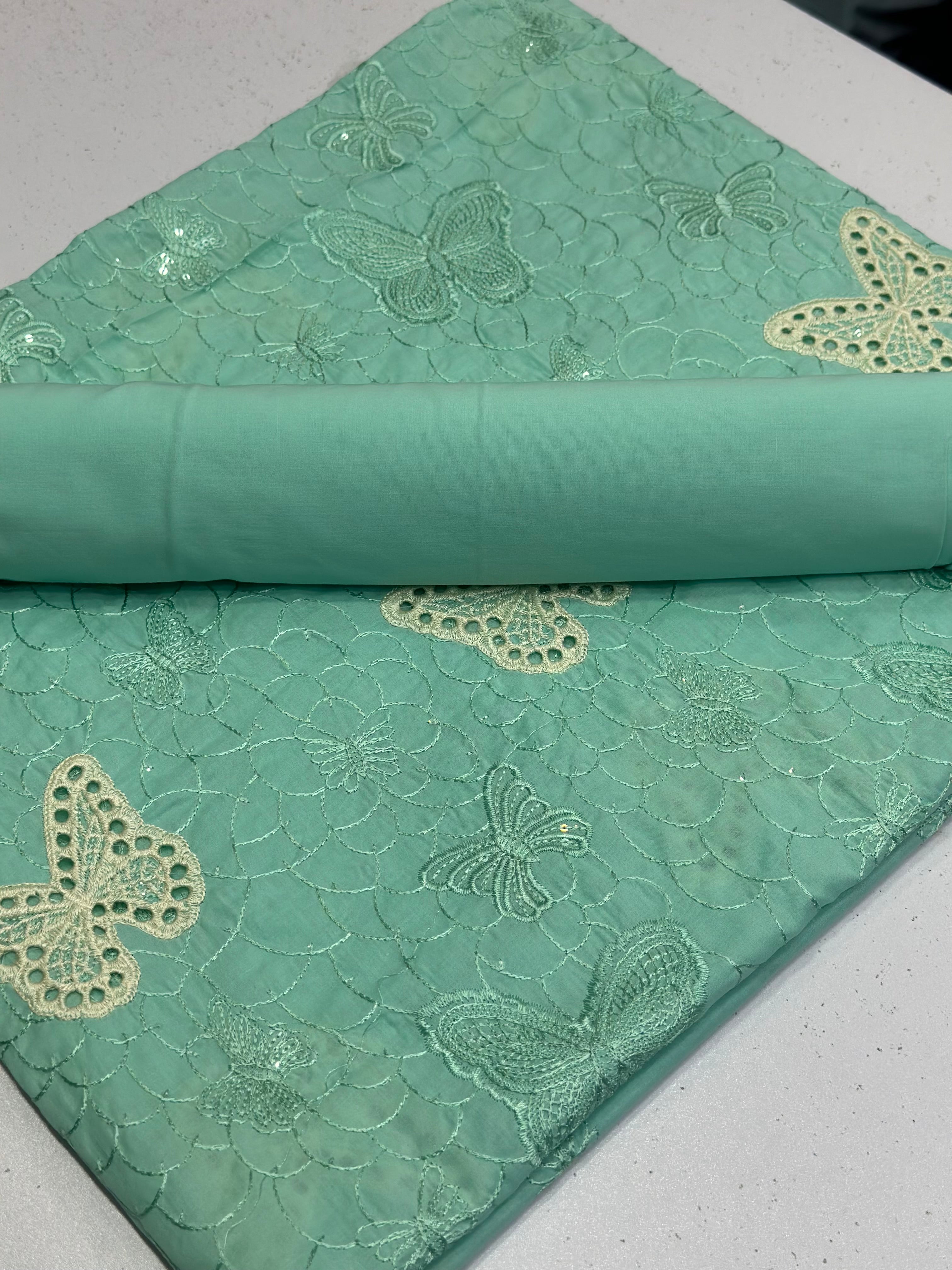 2pc Lawn Embroidery
