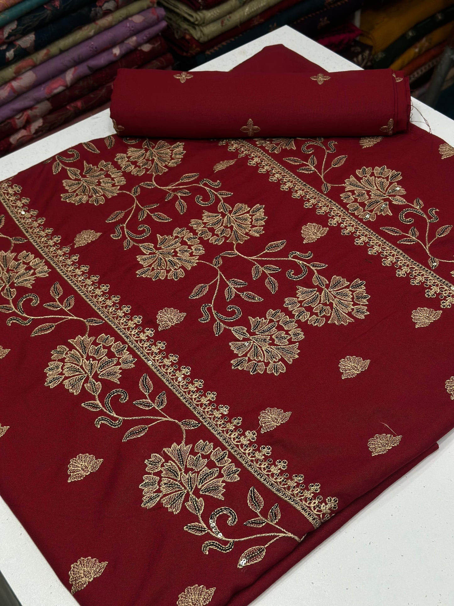 2pc Karandi Embroidery