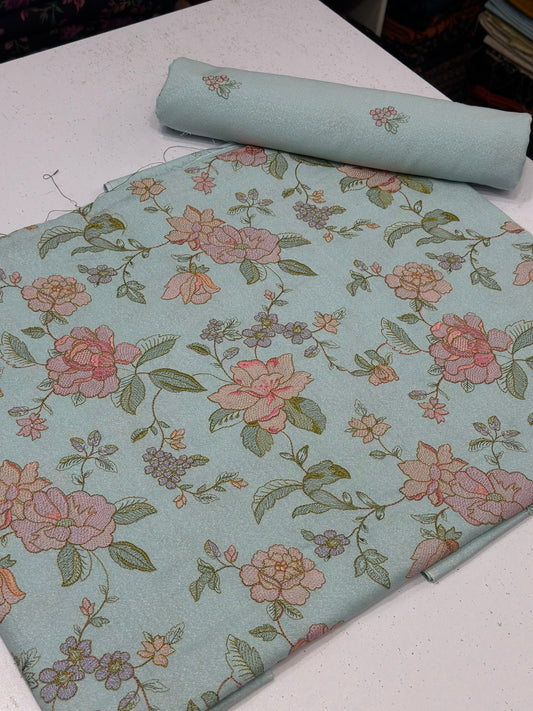 2pc Karandi Embroidery