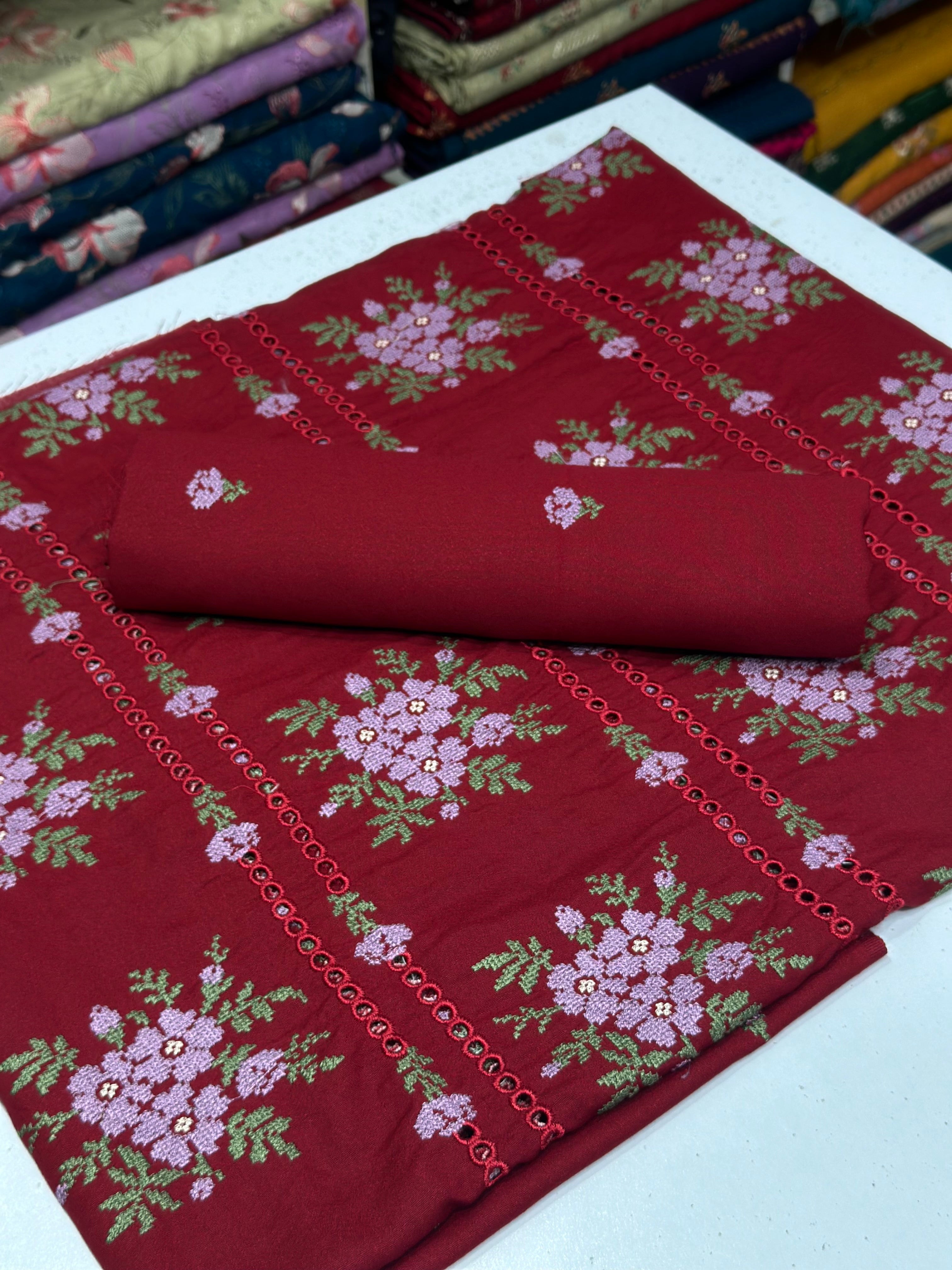 2pc Karandi Embroidery