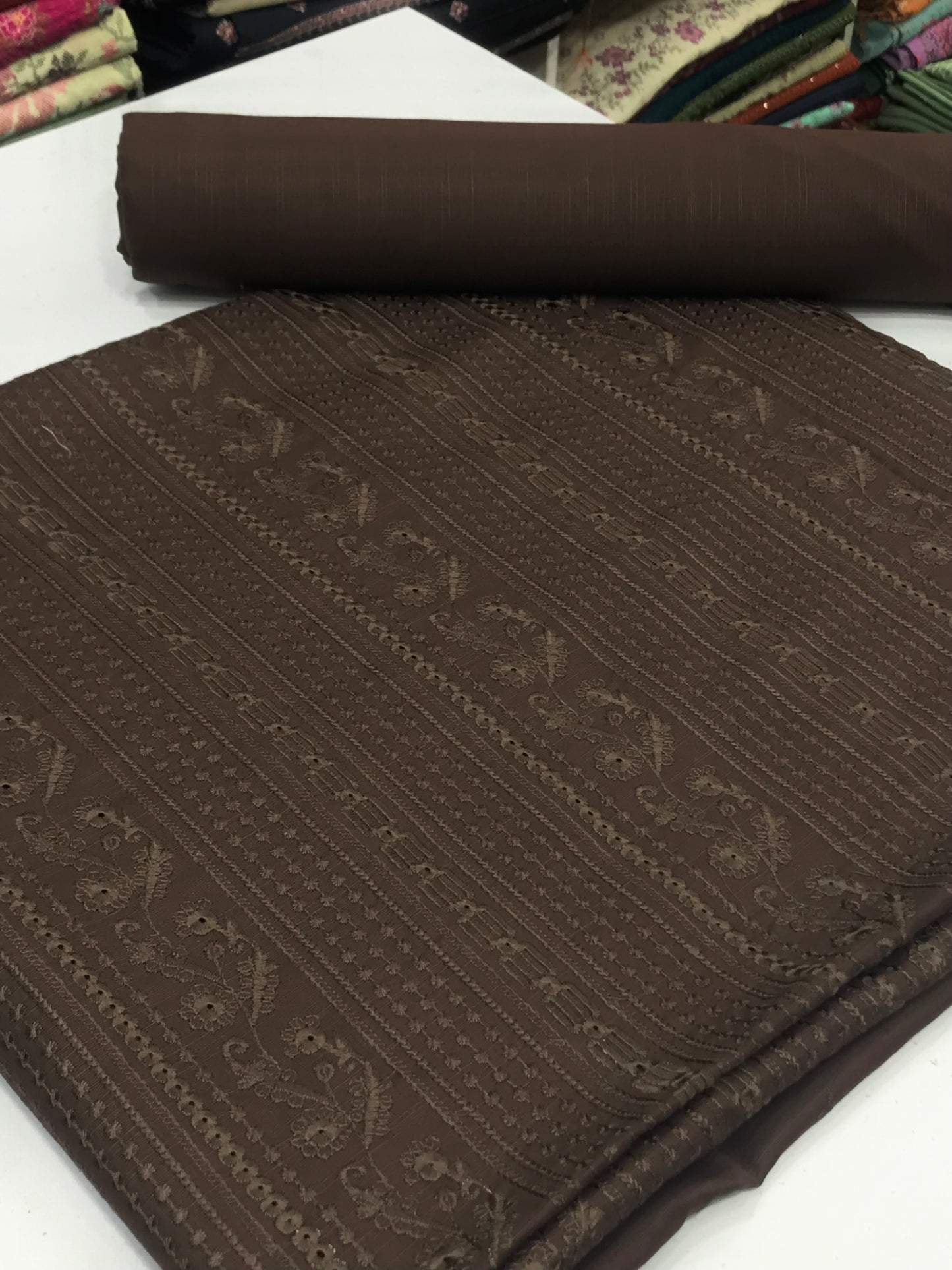 2pc Khaddar Embroidery