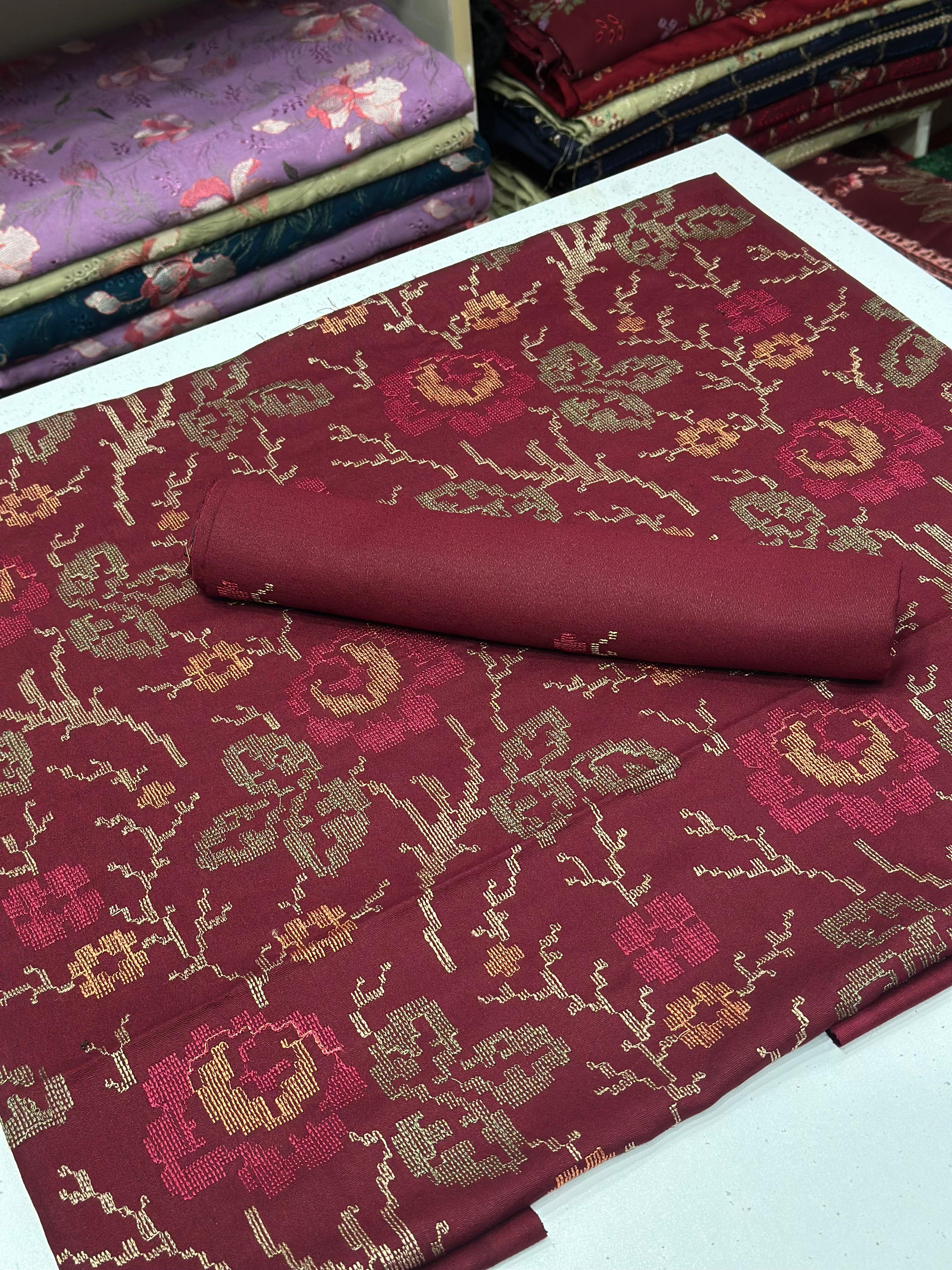 2pc Karandi Embroidery