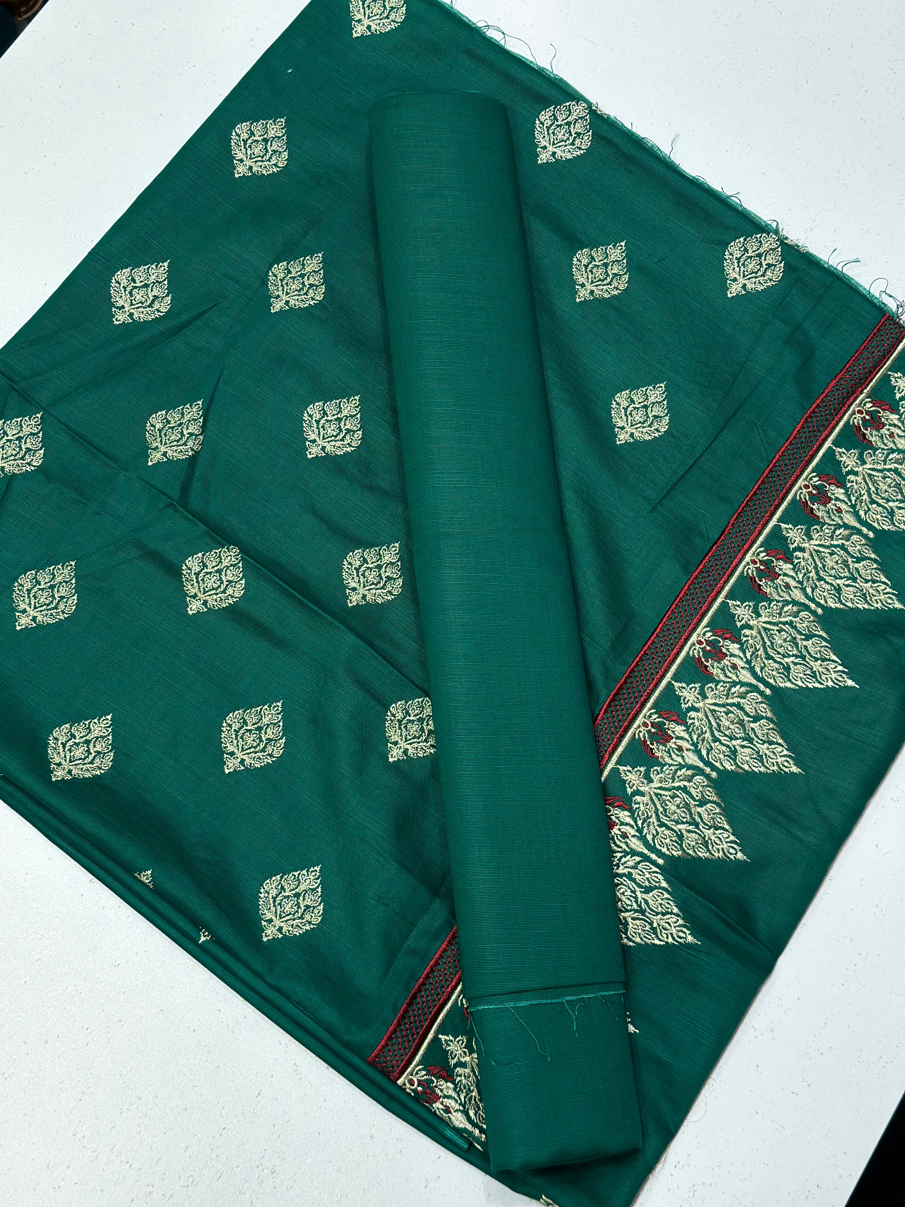 2pc Khaddar Embroidery