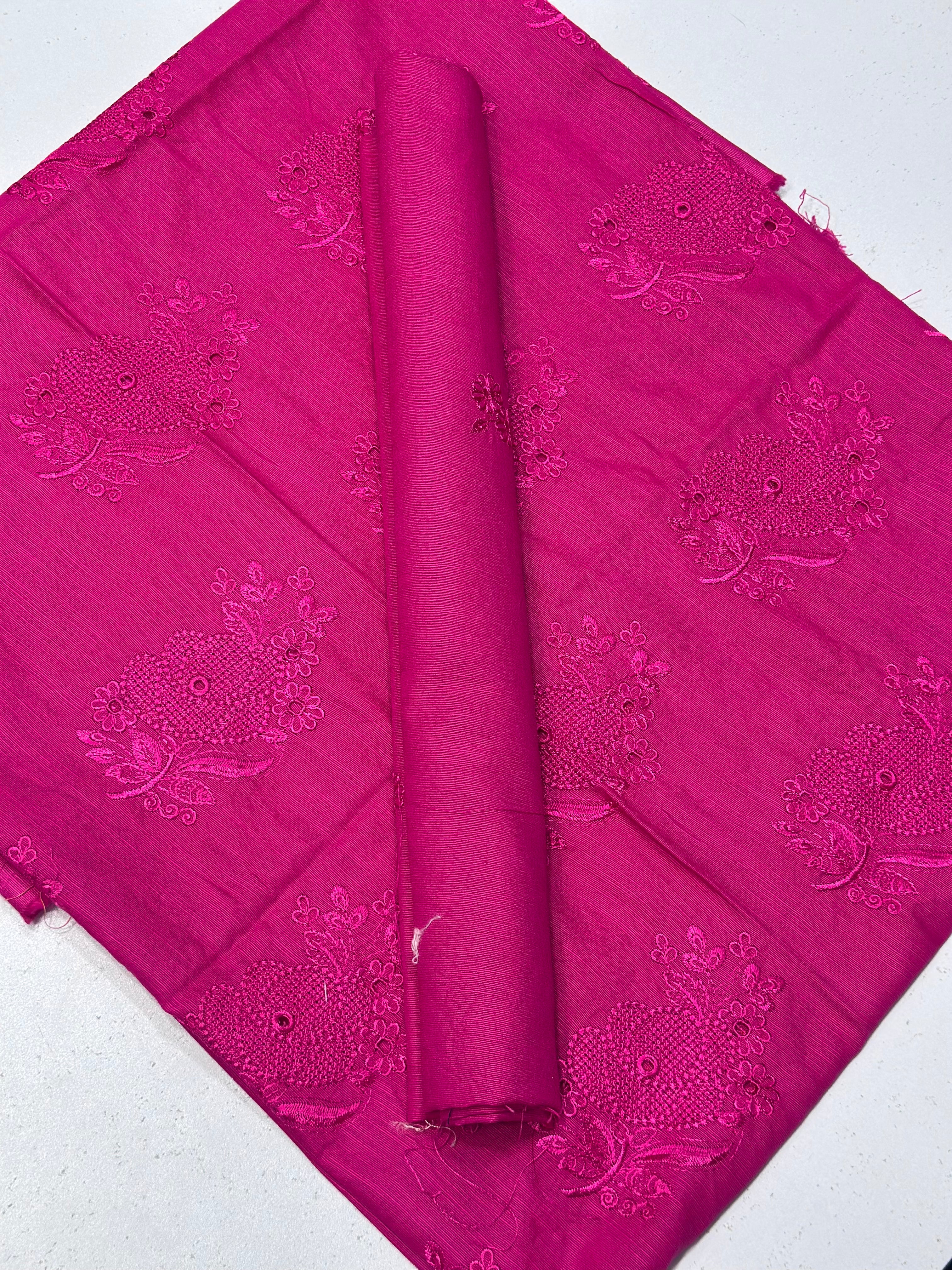 2pc Khaddar Embroidery