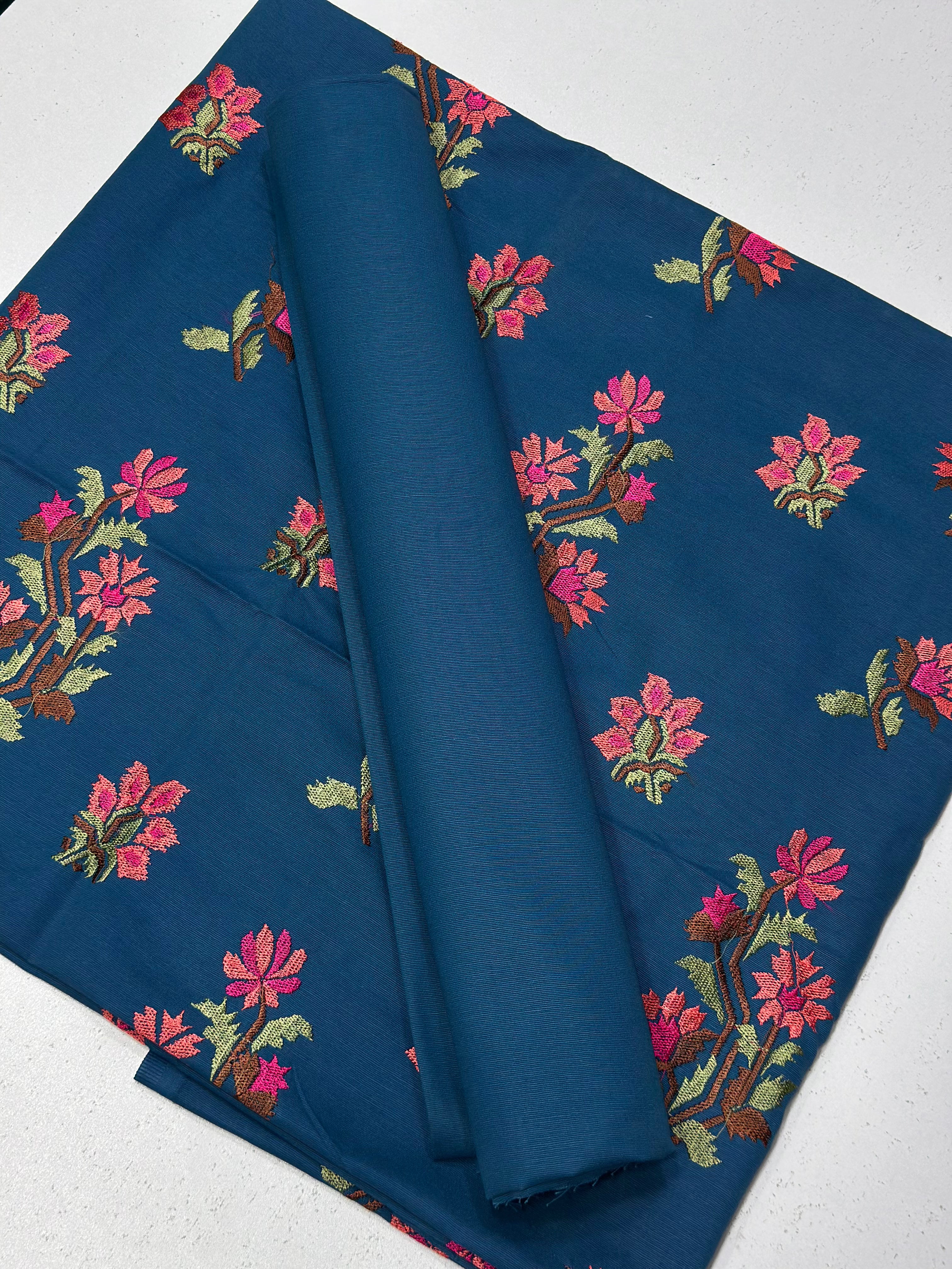 2pc Khaddar Embroidery