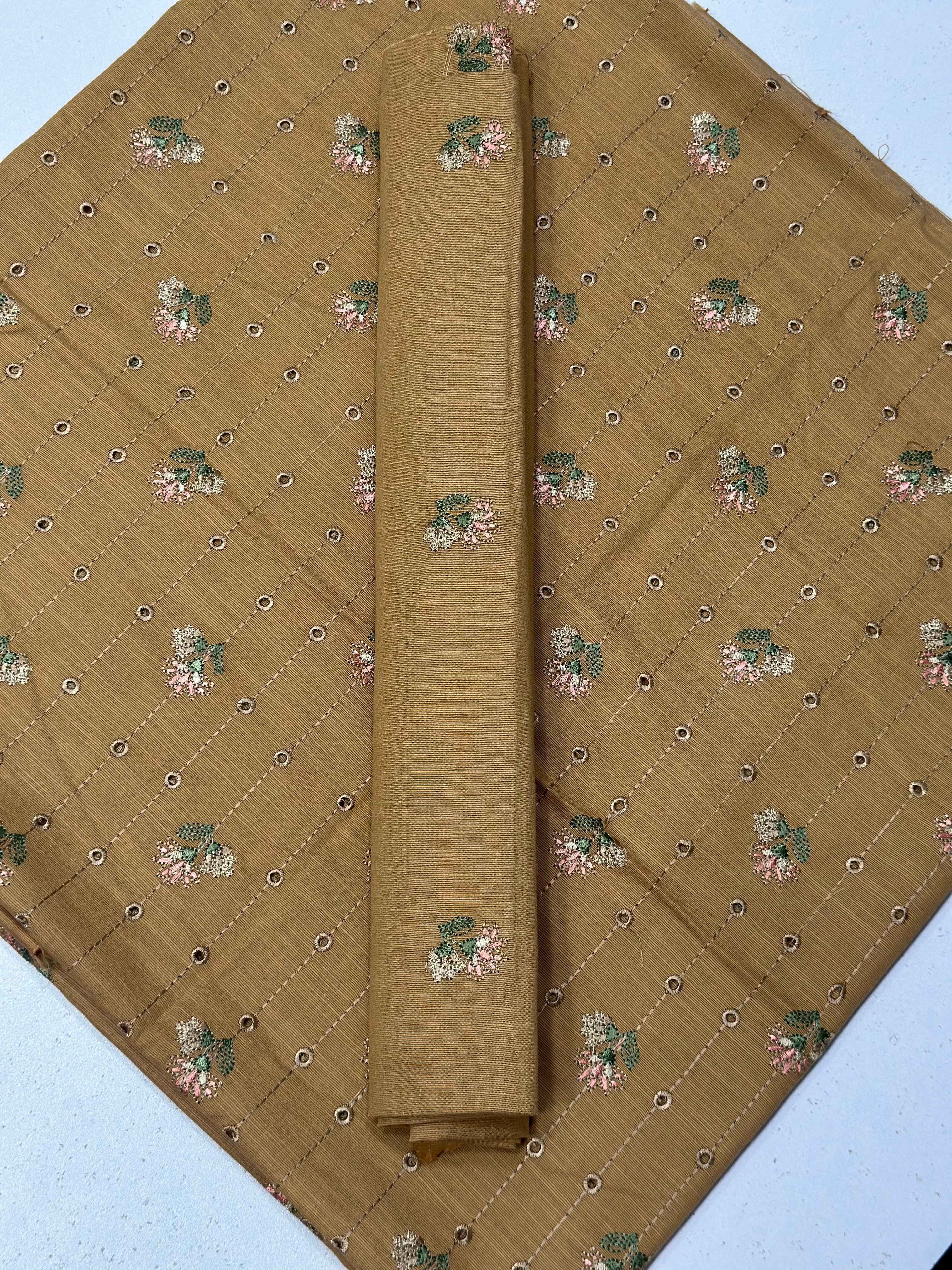 2pc Khaddar Embroidery