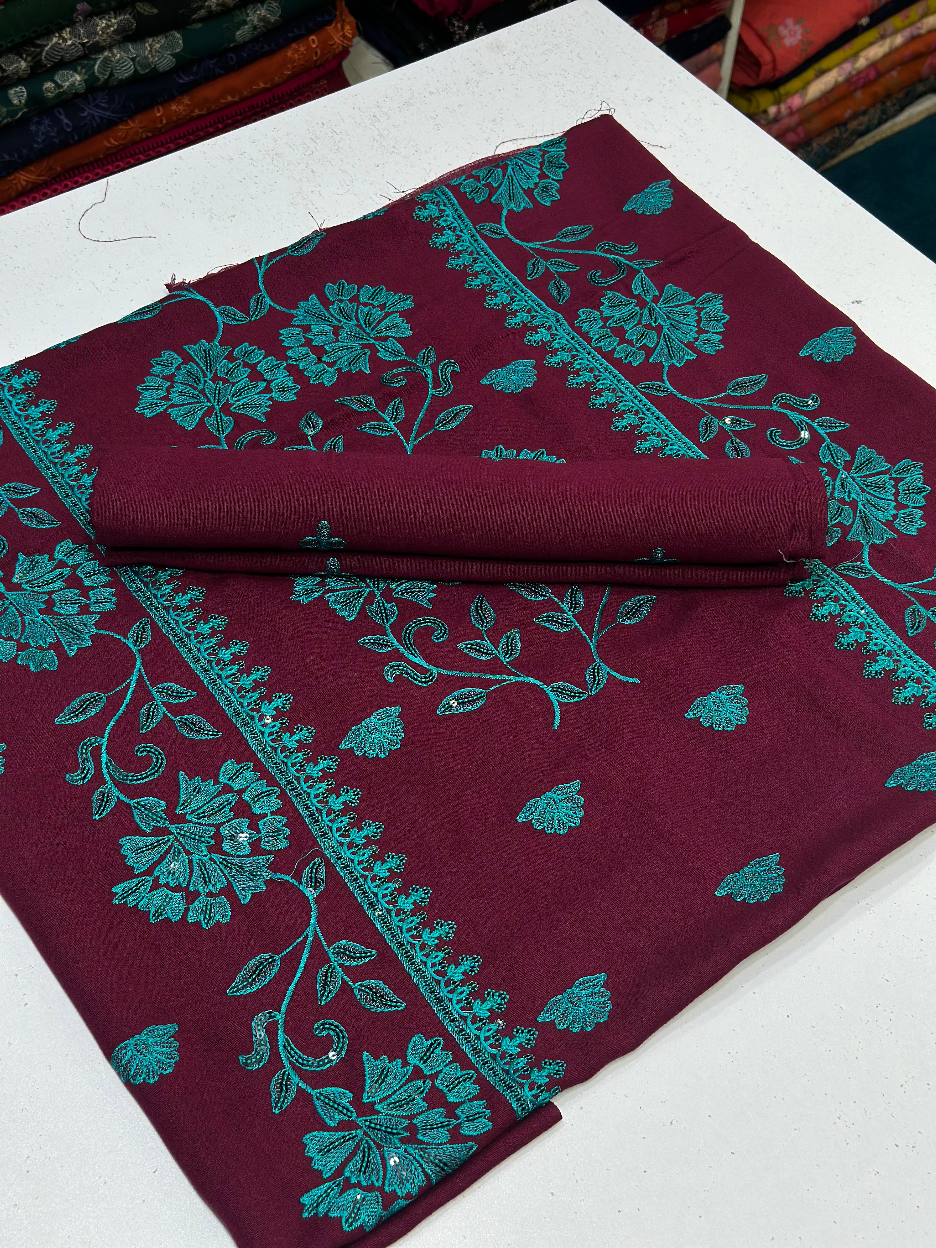 2pc Karandi Embroidery