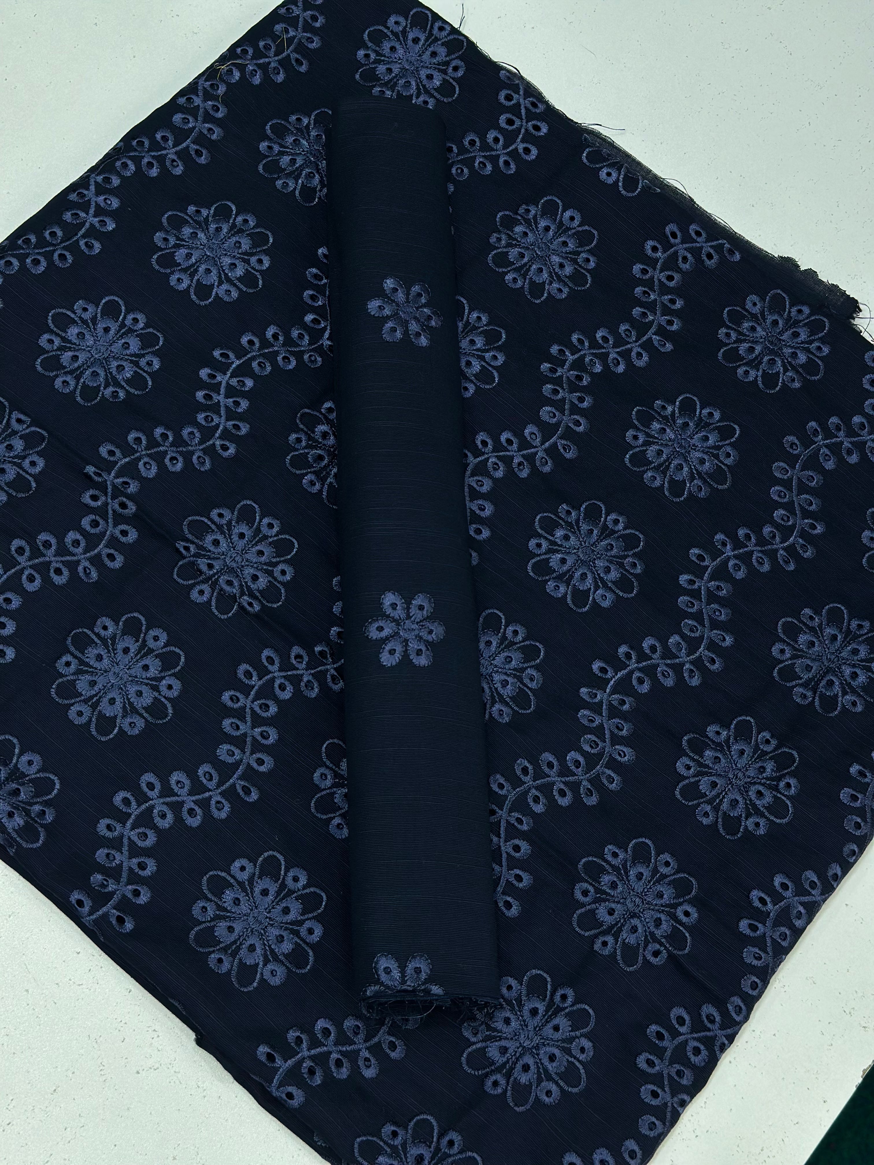 2pc Khaddar Embroidery