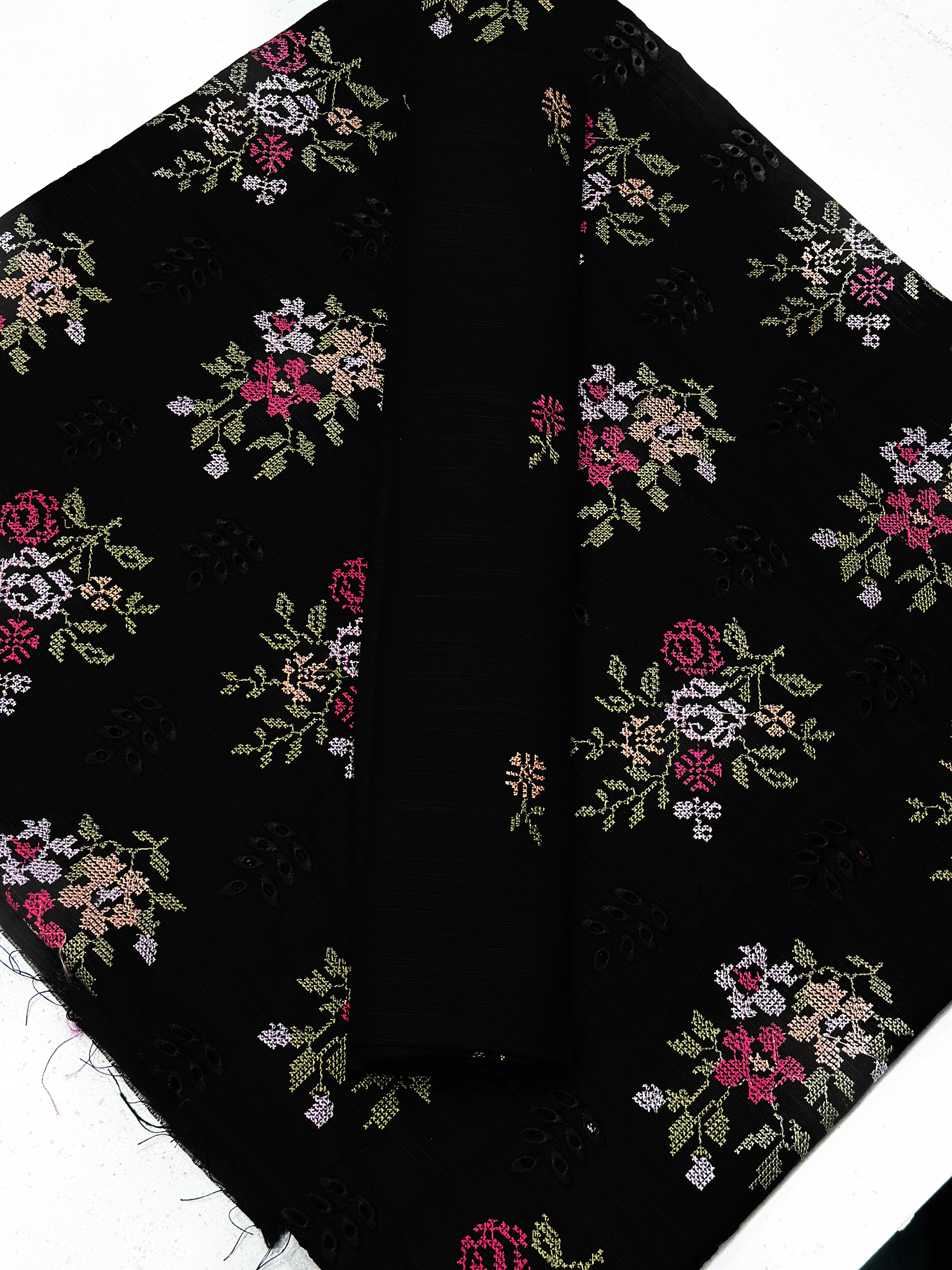 2pc Khaddar Embroidery