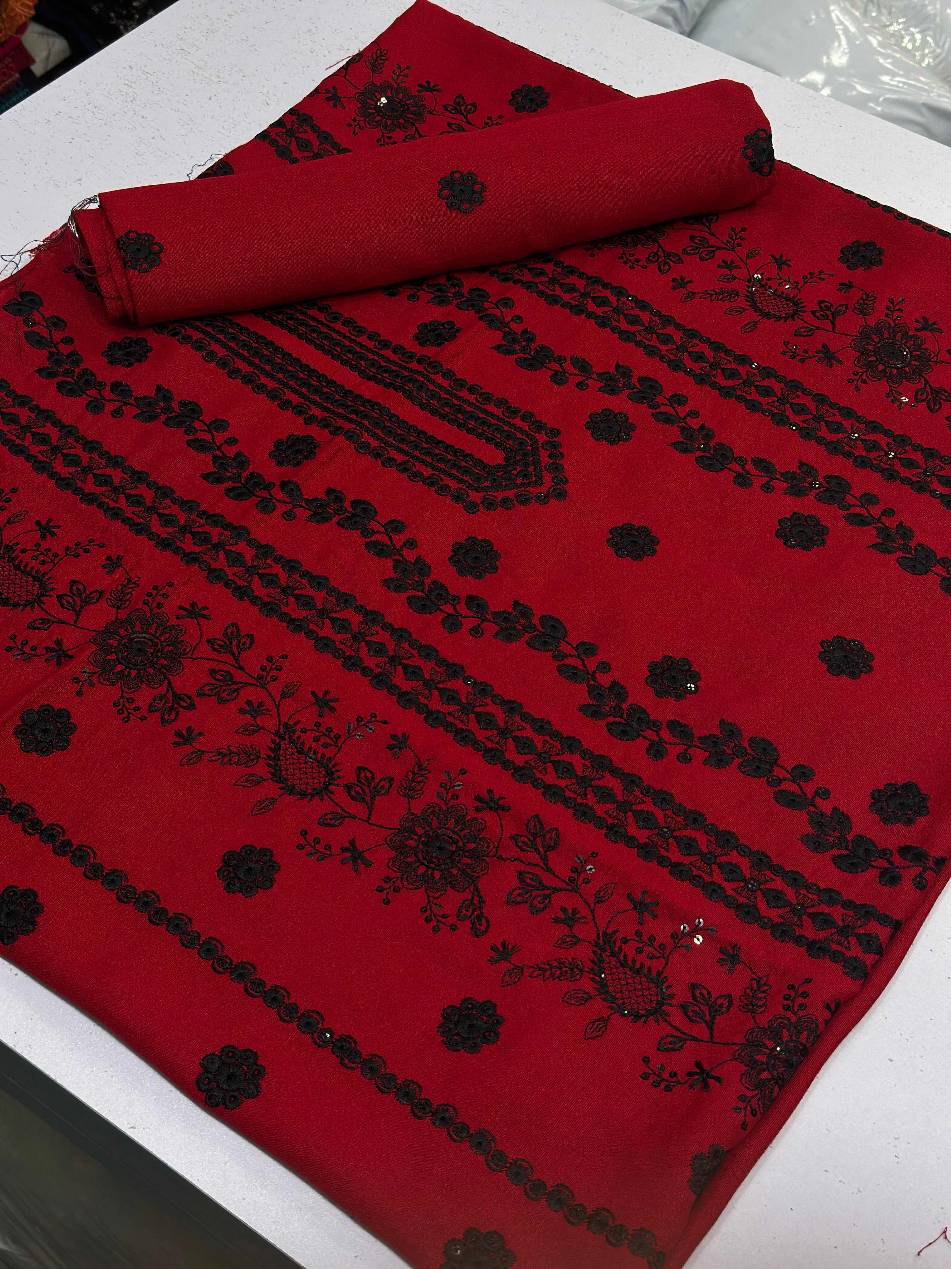 2pc Karandi Embroidery