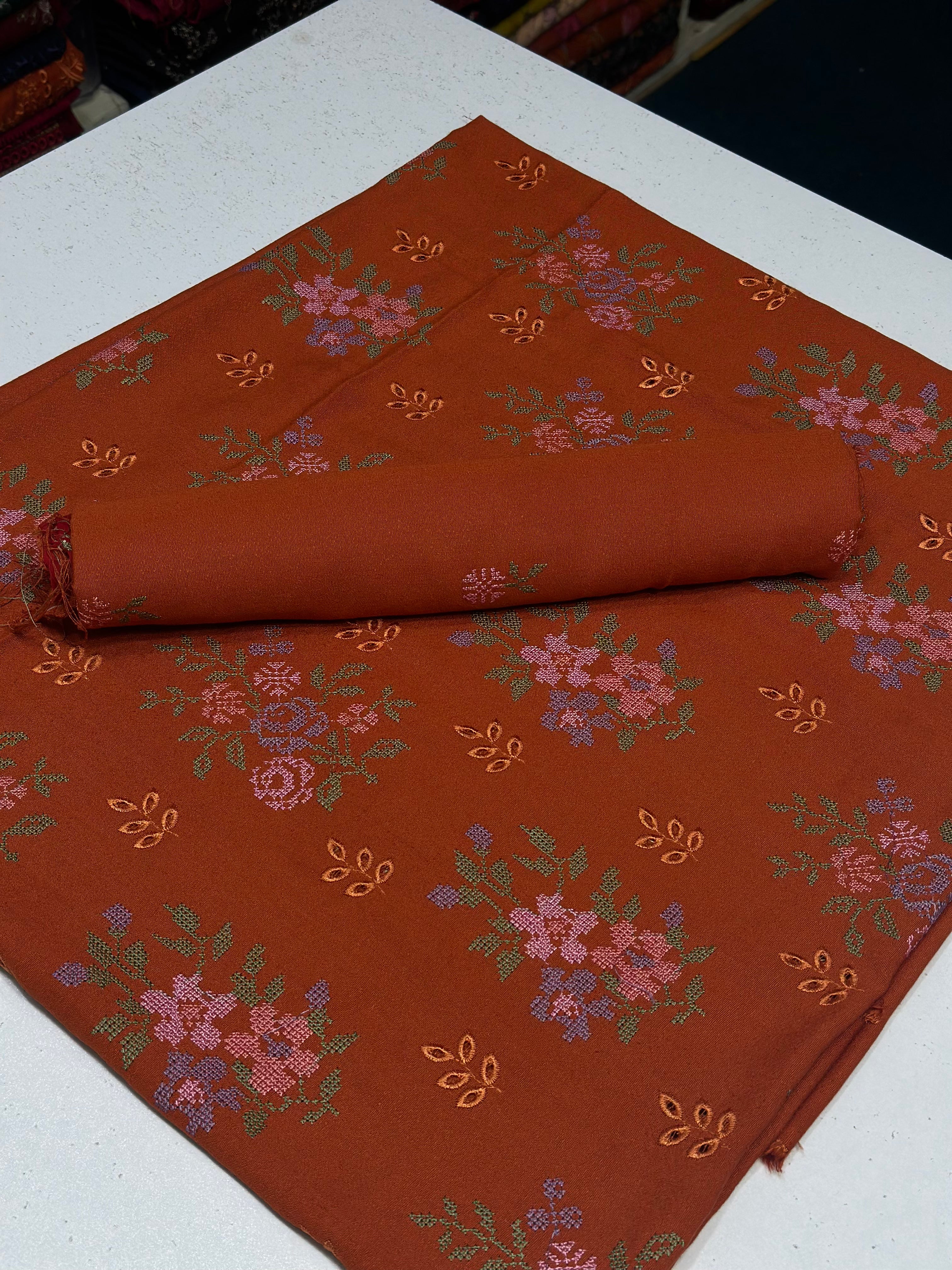 2pc Karandi Embroidery