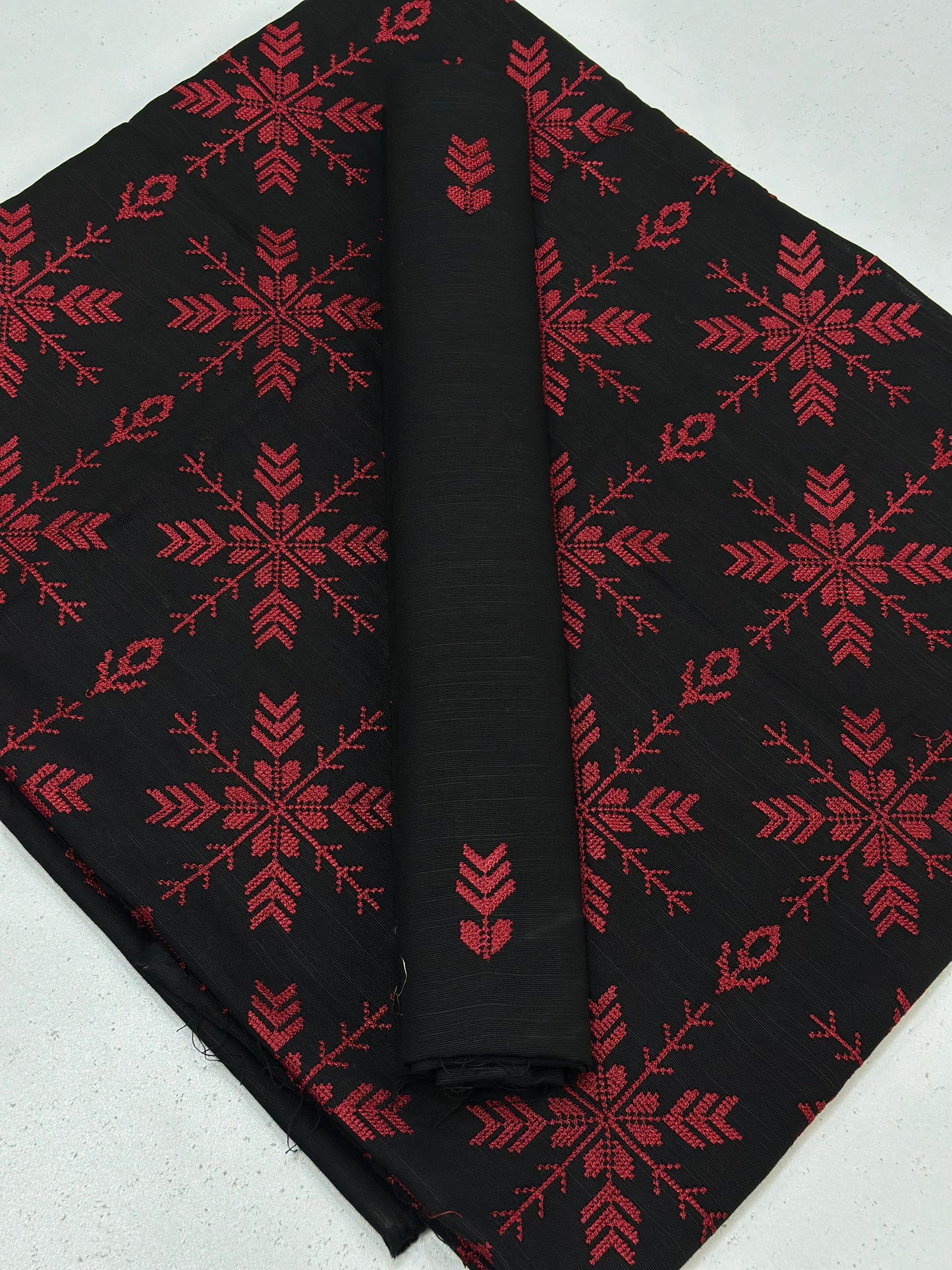 2pc Khaddar Embriodery