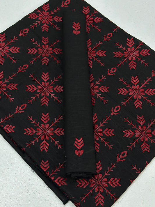 2pc Khaddar Embriodery