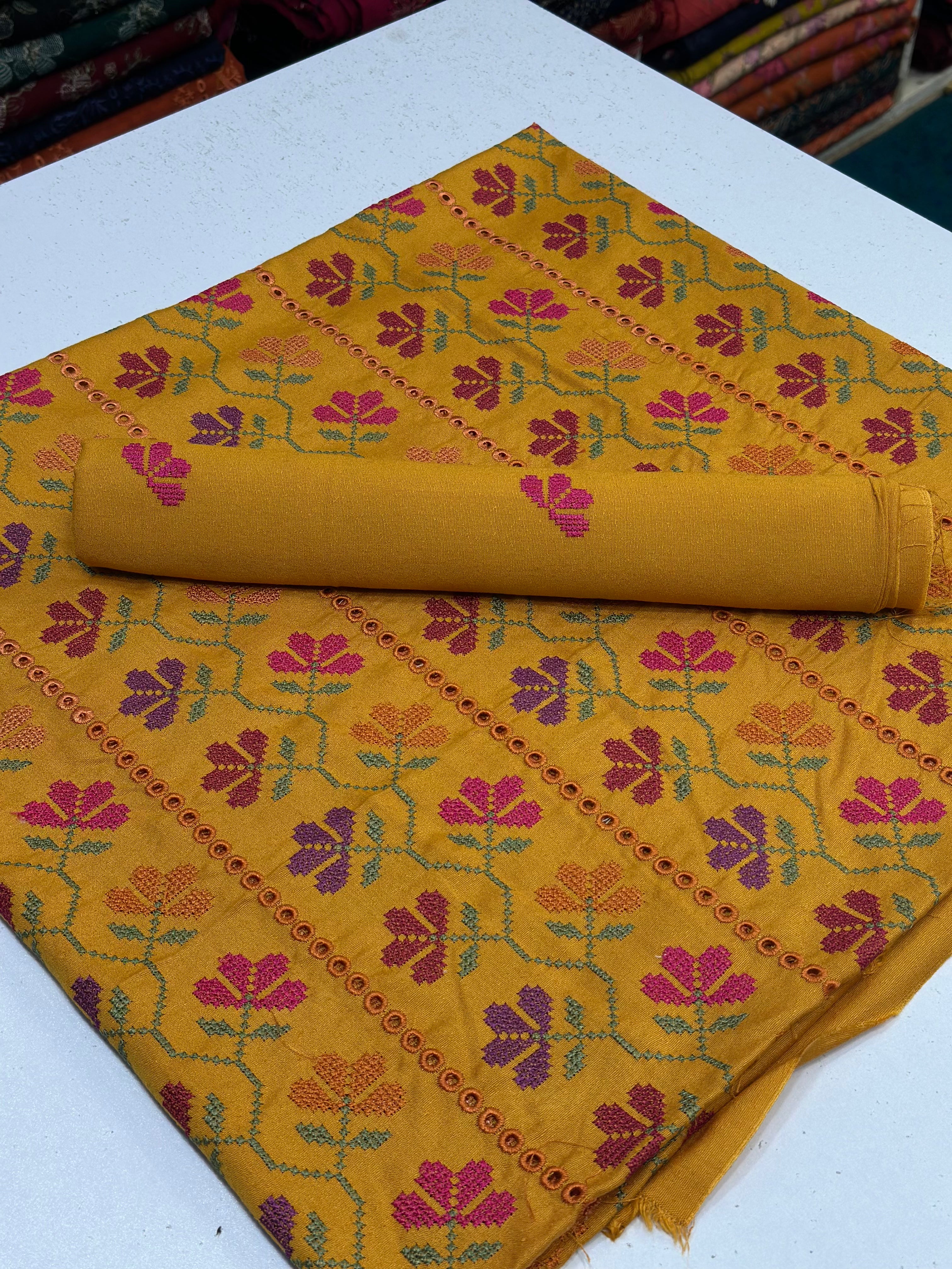 2pc Karandi Embroidery