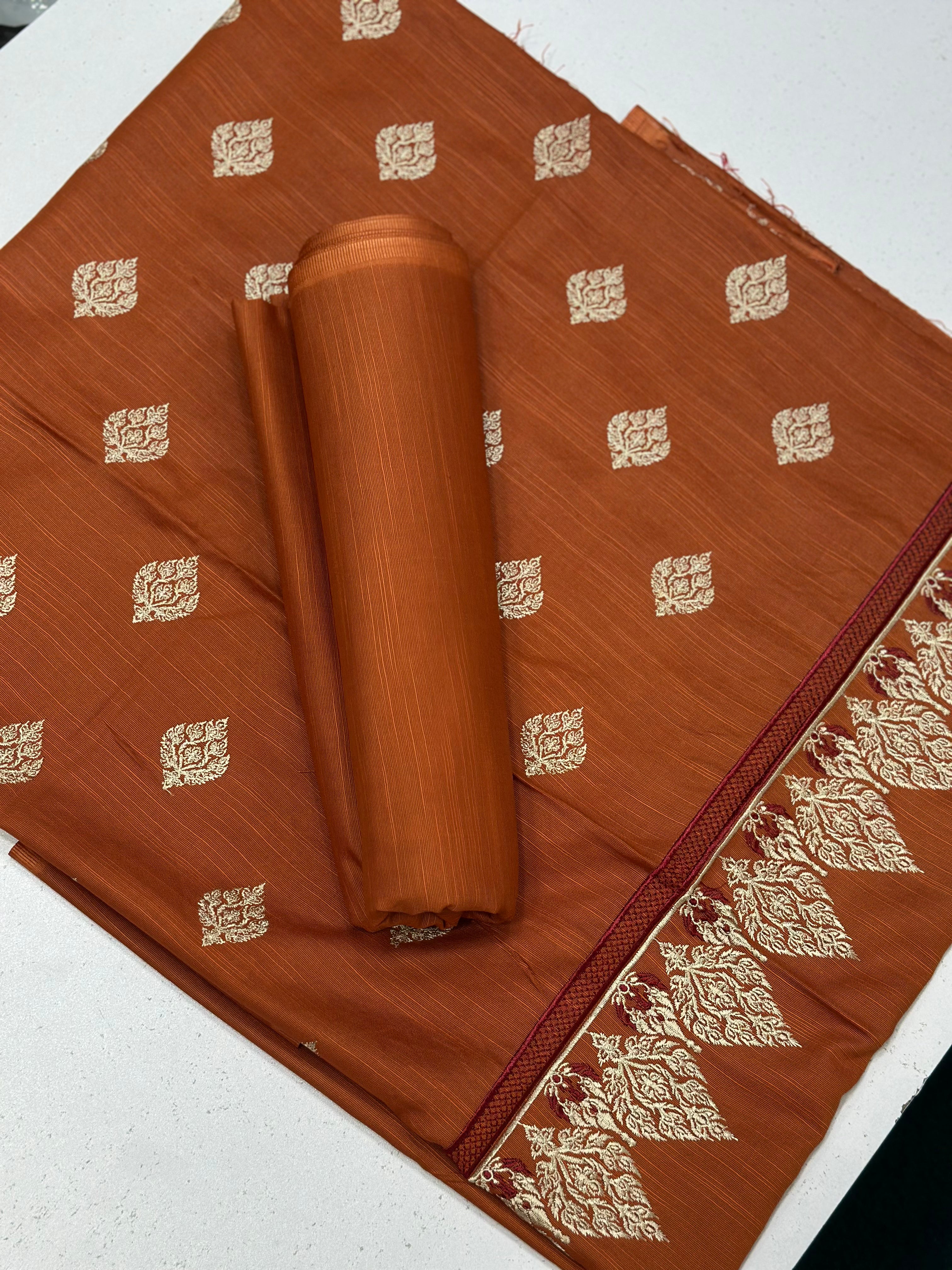 2pc Khaddar Embroidery