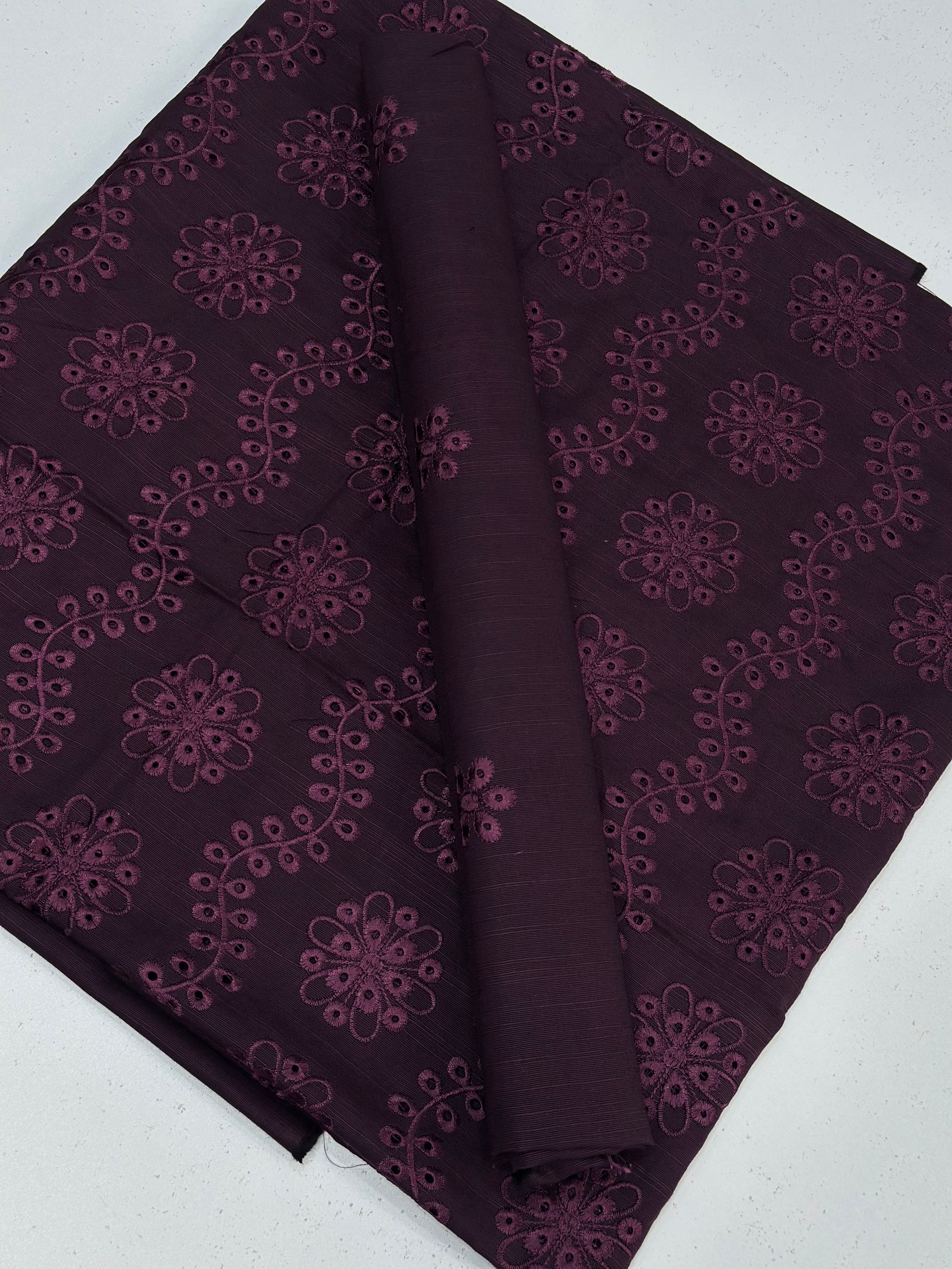 2pc Khaddar Embroidery